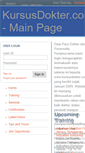 Mobile Screenshot of kursusdokter.com